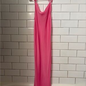 JLUXLABEL Vibrant Pink Dress
